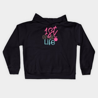 First Grade Life Kids Hoodie